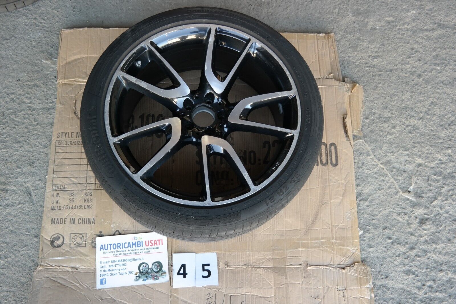 4 Cerchi in lega Mercedes